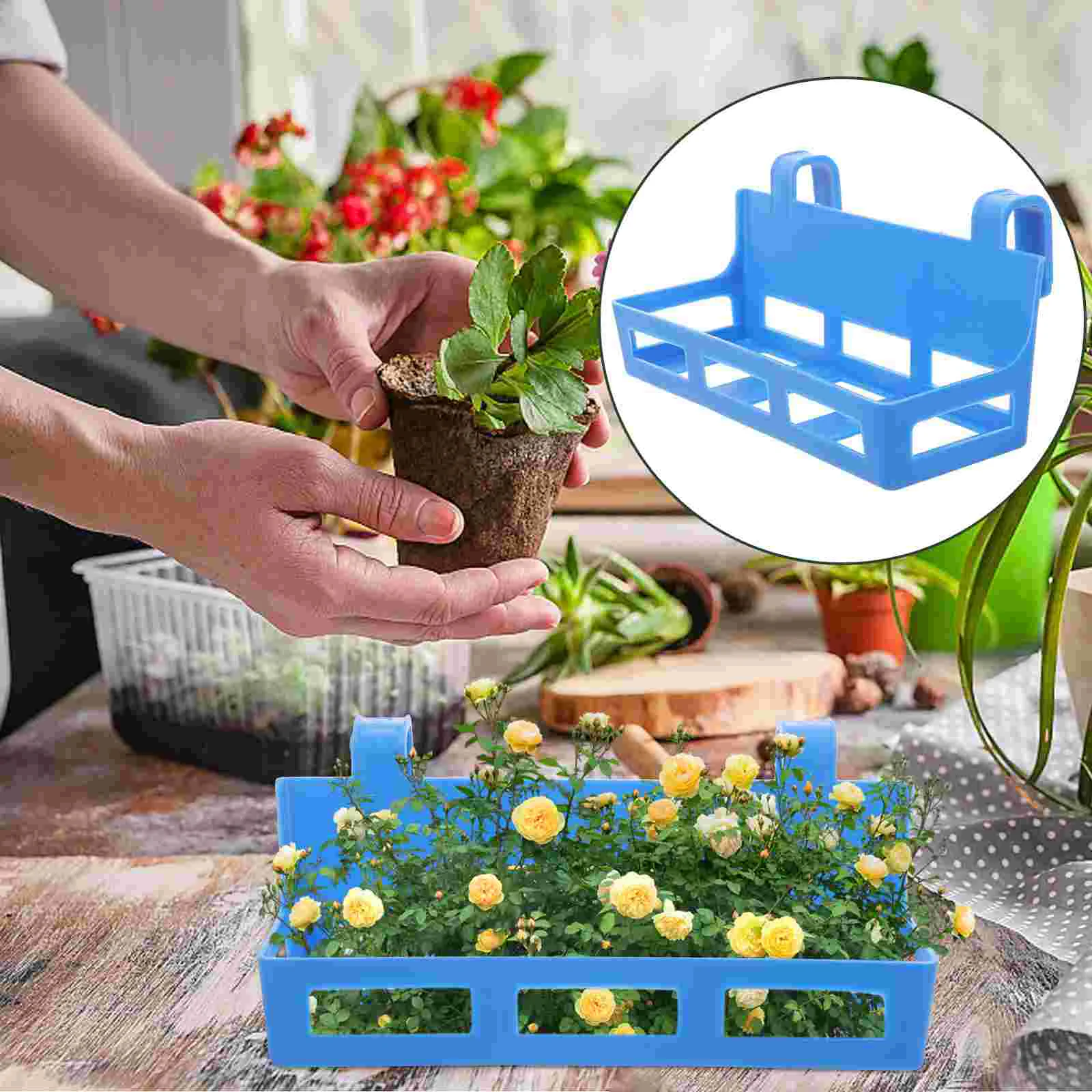 

Lecture Platform Hanging Flower Basket Rostrum Hollow Storage Rack Flower Support Wall Hanging Vine Pot Plants Holder