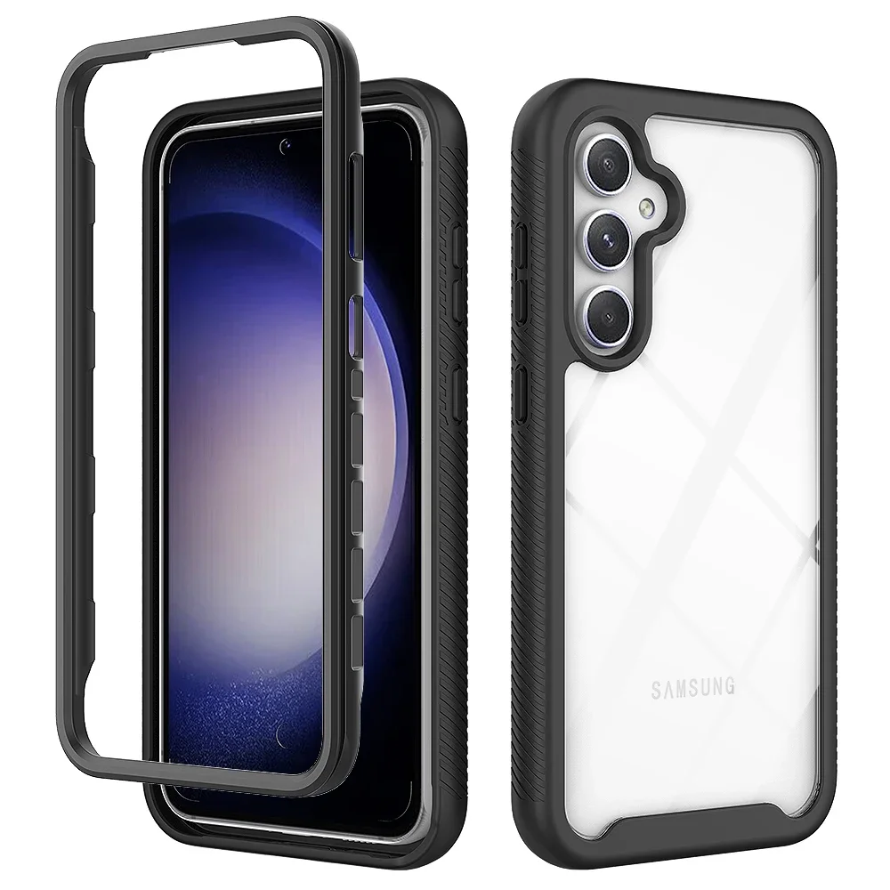 Custodia Ibrida Tpu/Pc Sky Per Samsung Galaxy S23Fe S23Plus S23Ultra Cover Antiurto A Due Strati Per Samsung S23 Fe 5G