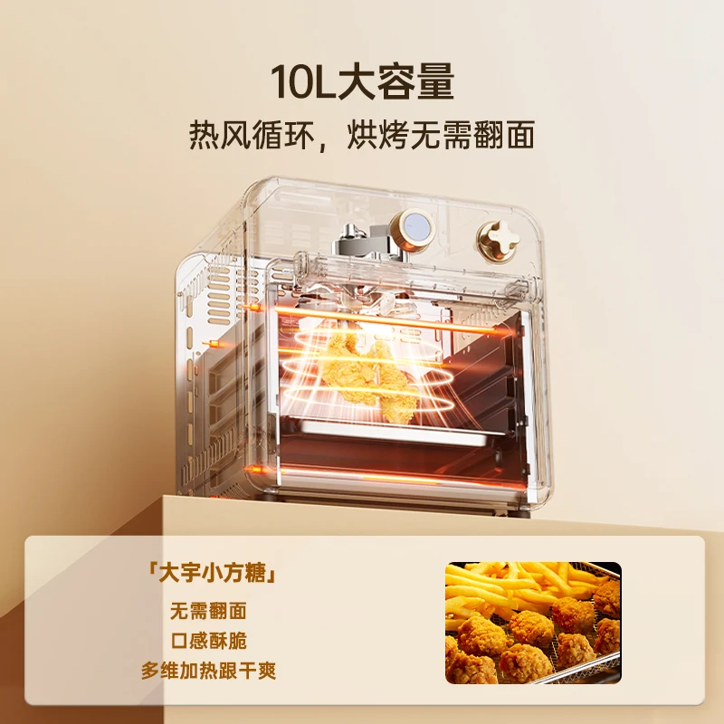 10L Air fryer oven Low fat oil free deep fryer Multi function airfryer electric oven Automatic baking Air fryers Home appliances 3