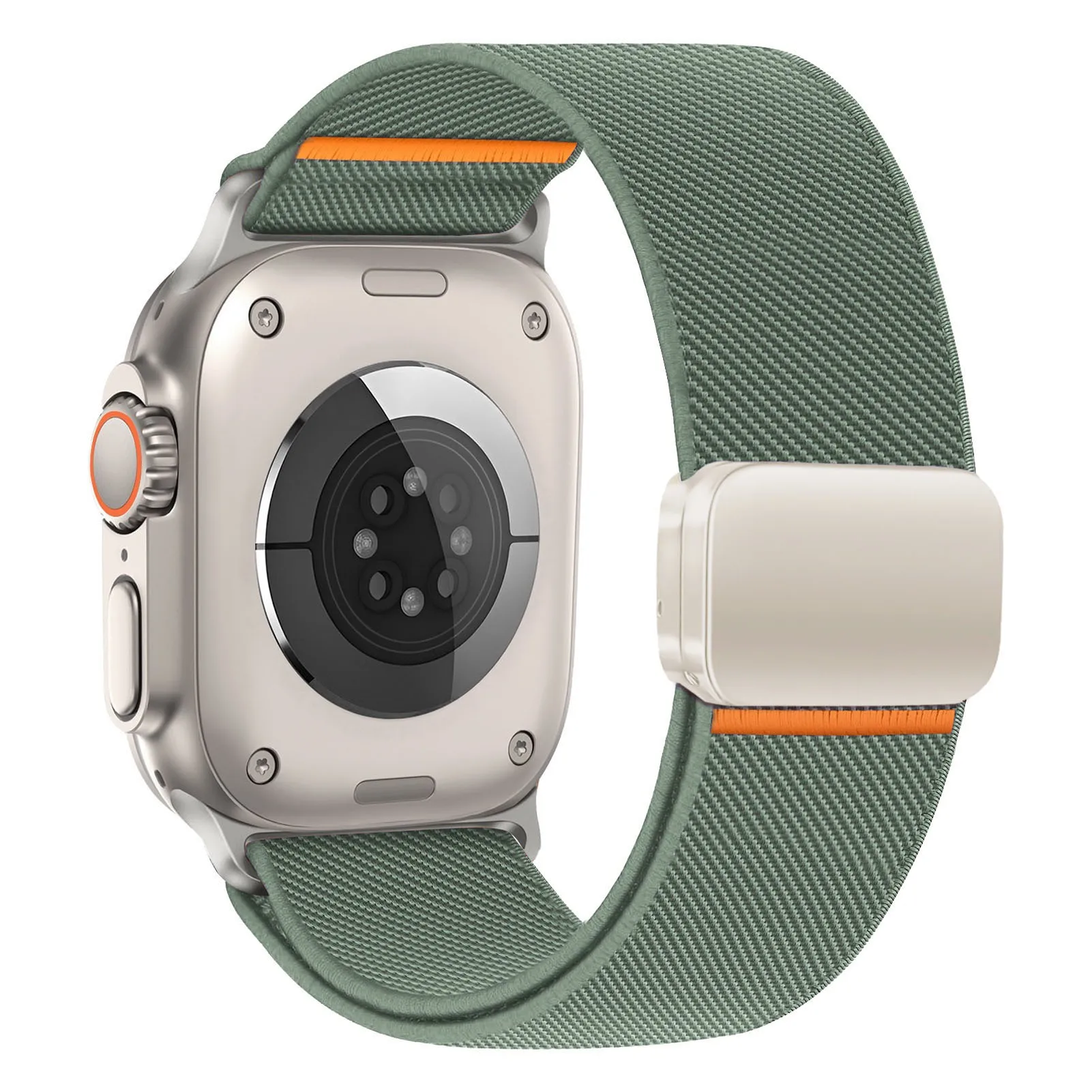 Breathable Nylon Loop Strap for Smartwatch - Adjustable & Comfortable Wristband