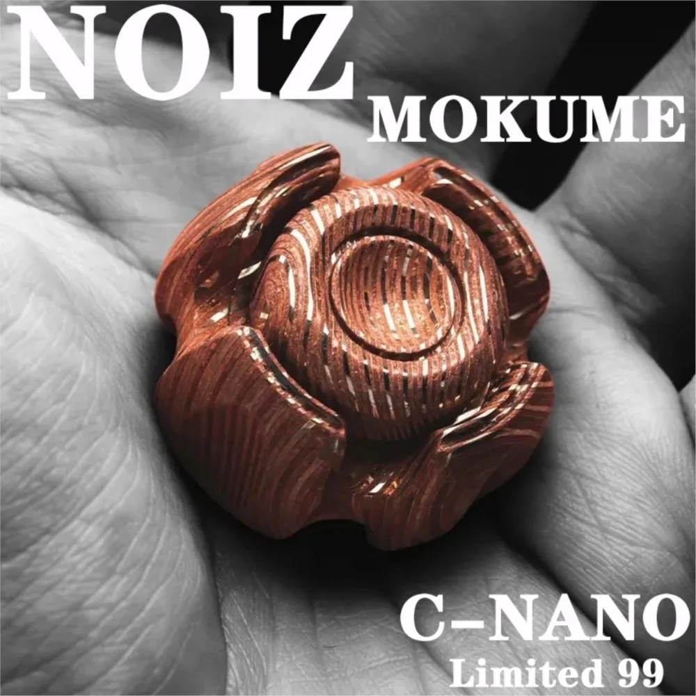 Lautie Noiz C-Nano ゴマ LAUTIE NoizC-Nano Fidget Spinner, Noiz Series | LAUTIE EDC