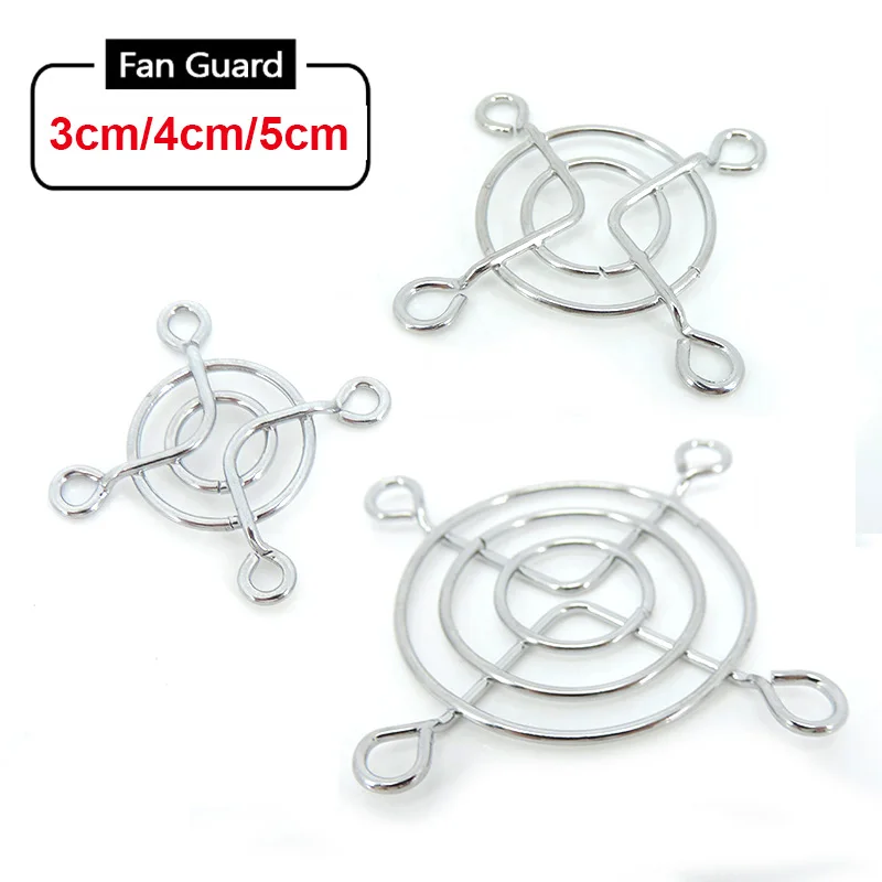 30mm 40mm 50mm Metal Fan Guard Protective Grill For Cooling Fan Computer Cover w28