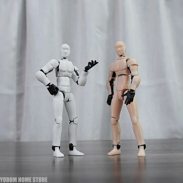 13 Joints Male Human Model, Posable Mannequin, Sketching Action Figure, Flexible Body Doll for Artist Drawing, Painting & Design 1