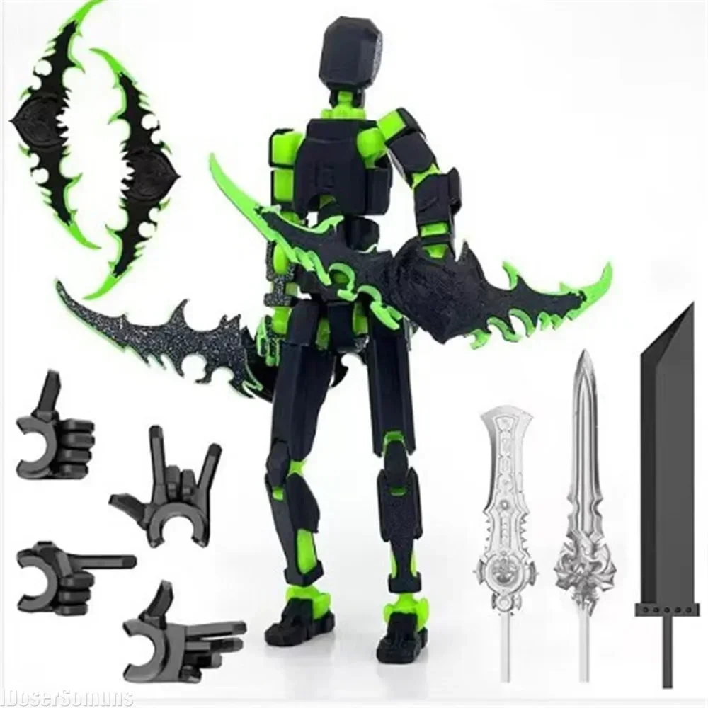 3D Printed Toys Action Figures DIY Mannequin Decompression Dummy 13 Figure Movable Shapeshift Robot Toys for Boy Gifts 2025 New - 4