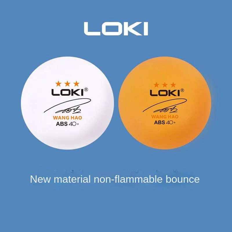 Table Tennis Balls LOKI Training Ball New Materials 40+ Durable Match Professional