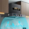 50/60/70/90cm Small Size Top Suction Cooker Hood Household Cooker 220V Large Suction Cooker Hood Range Hood 3