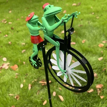 Frog Bicycle Wind Spinner 1