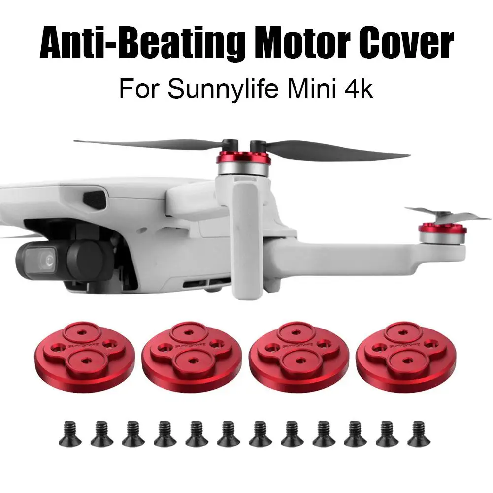 Upgraded Aluminum Alloy Motor Cover for DJI Mini 4k/SE/2/2 SE Anti-paddle Motor Cover for Mini 1 Drone Accessoies J5Y8 Drone Accessories Drone Motor Cover