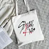 Korean Kpop Stray graphics Handbag Punk Casual Street Shoulder Bag hip hop Gothic Anime Shopping Bag y2k 2000s Travel Women Bag 3
