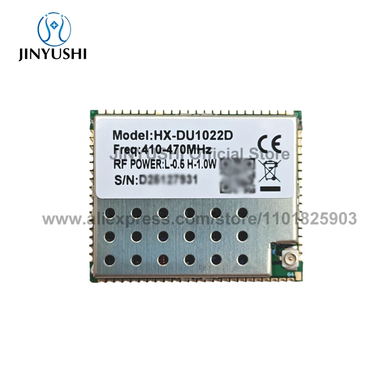Module radio UHF DU1022D 410-470MHz 1W/1.5W pour drone IoT