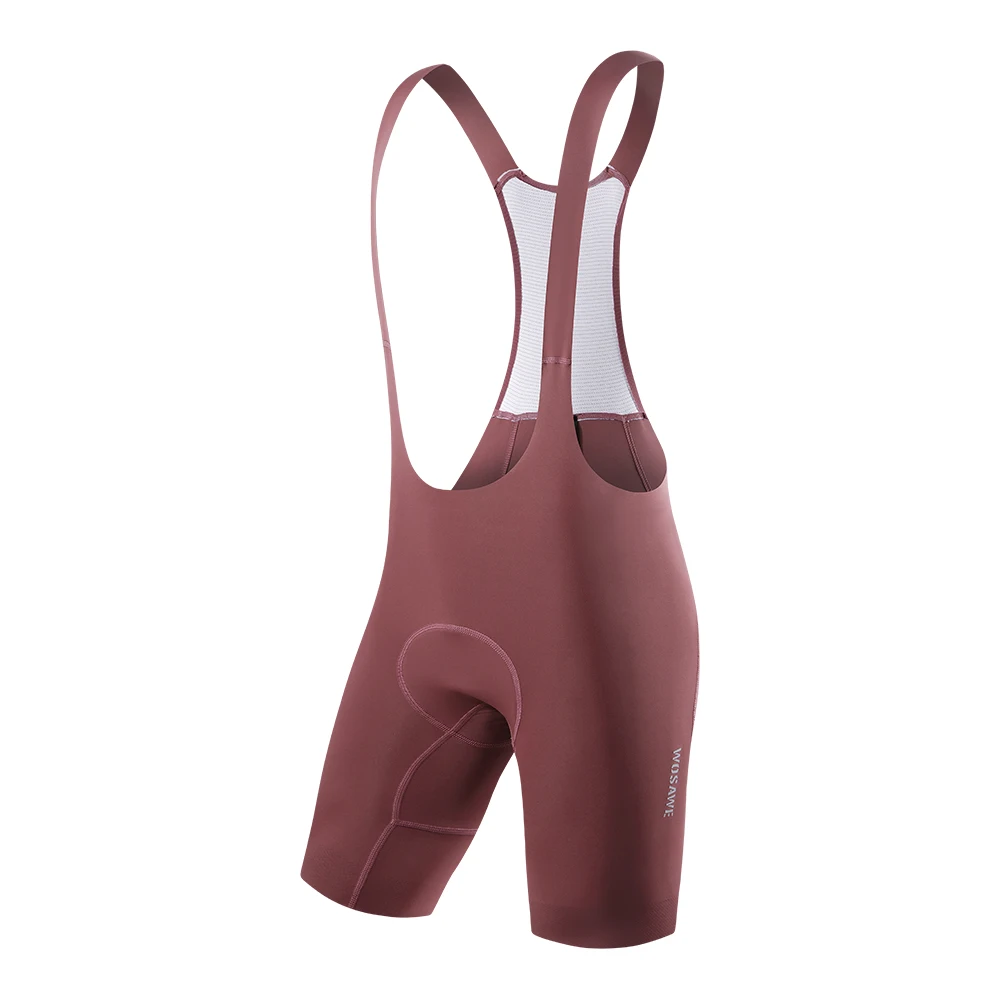 Cuissard Cyclisme à Bretelles Homme WOSAWE - Gel 3D Rembourré - Respirant - Taille S à 3XL