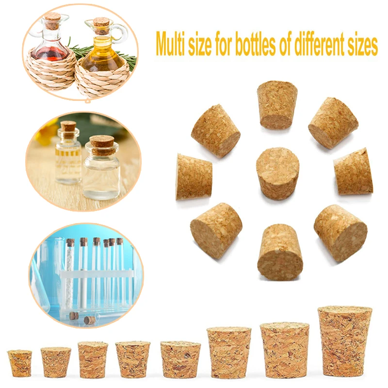 Reusable Wine Stoppers 5/10pcs Cork for Bottles Portable and Functional Bar Tool and Kitchen Accessory Seal Your Wine with Ease Wine Bottle Stopper