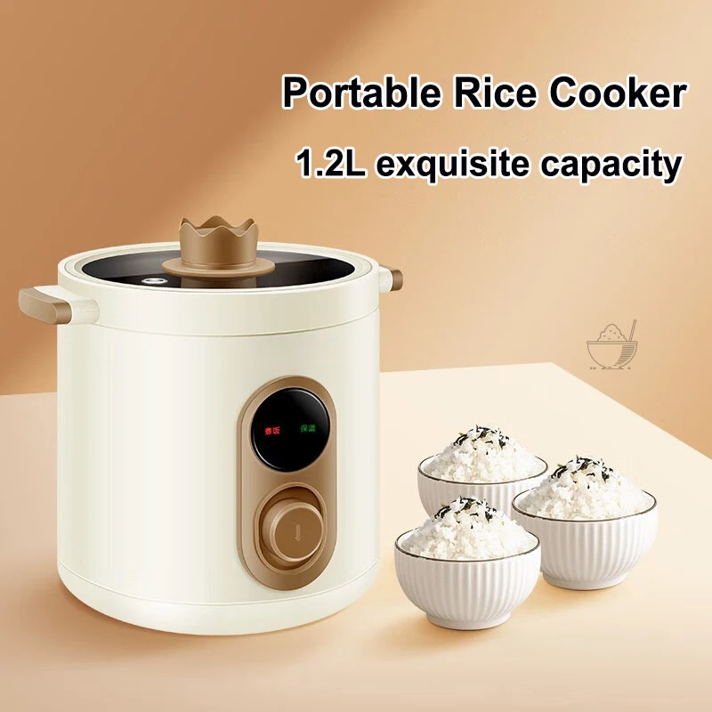 Cute yellow green rice cooker with steamer 2L home Dormitory students mini rice  cooker - AliExpress