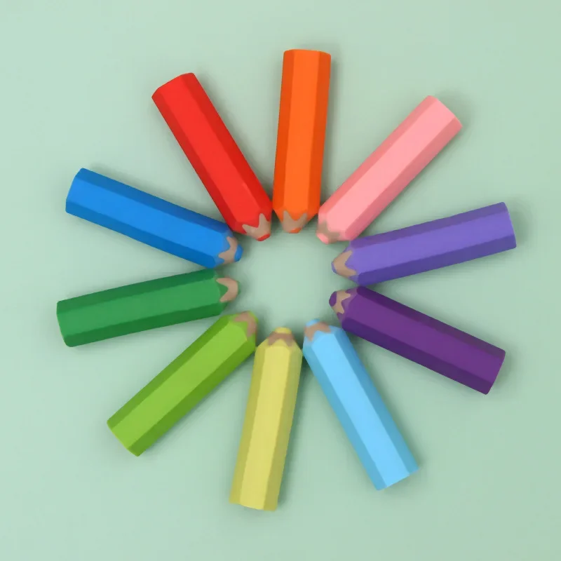 Pencil Erasers Kawaii Solid Color