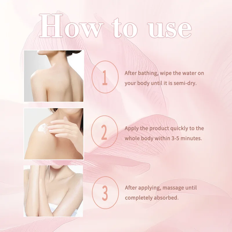 Collagen Body Lotion Whitening Body Cream Moisturizing Brightening Skin Anti-aging Balance Skin Tone Nourishing Body Care 4