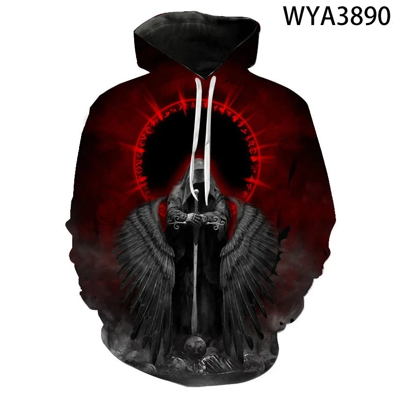

Horror Skull 3D Printed Hoodie Men/Women Casual Fashion Hoodies Kids Long Sleeves Pullover Sweatshirts Oversized Unisex Clothing