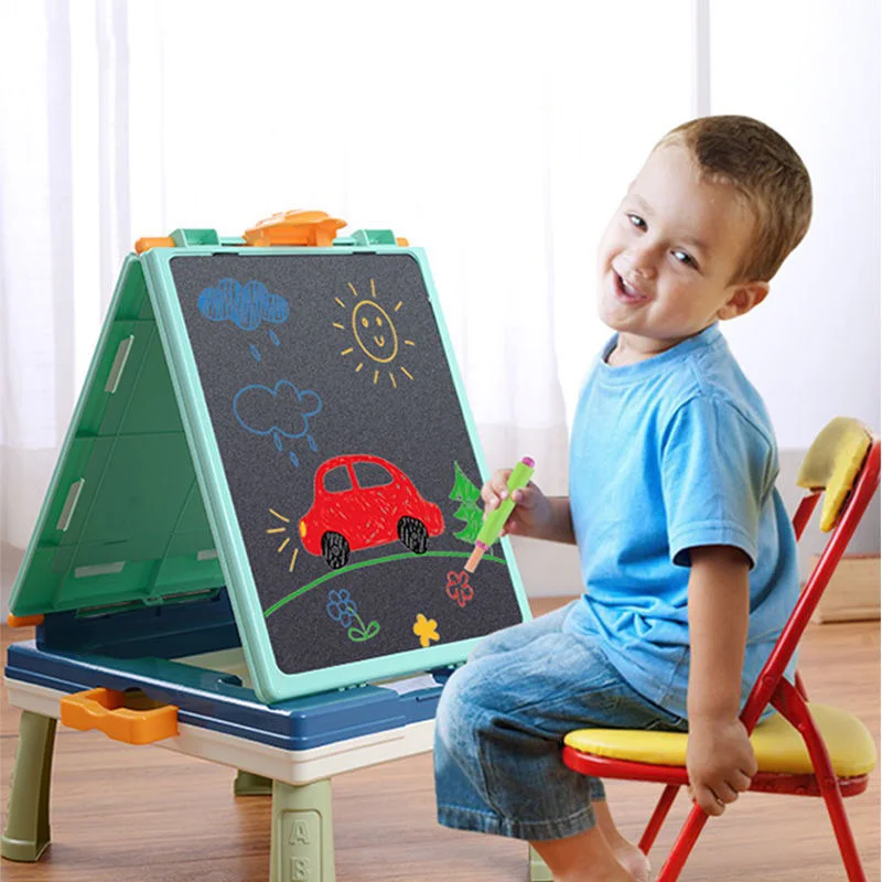 Double Sided Whiteboard And Blackboard, Drawing Board For Kids, With  Teaching Supplies, Painting Accessories For Toddlers Boys And Girls Black  Friday Christmas Birthday Gifts, Learning & Education Drawing Board - Temu