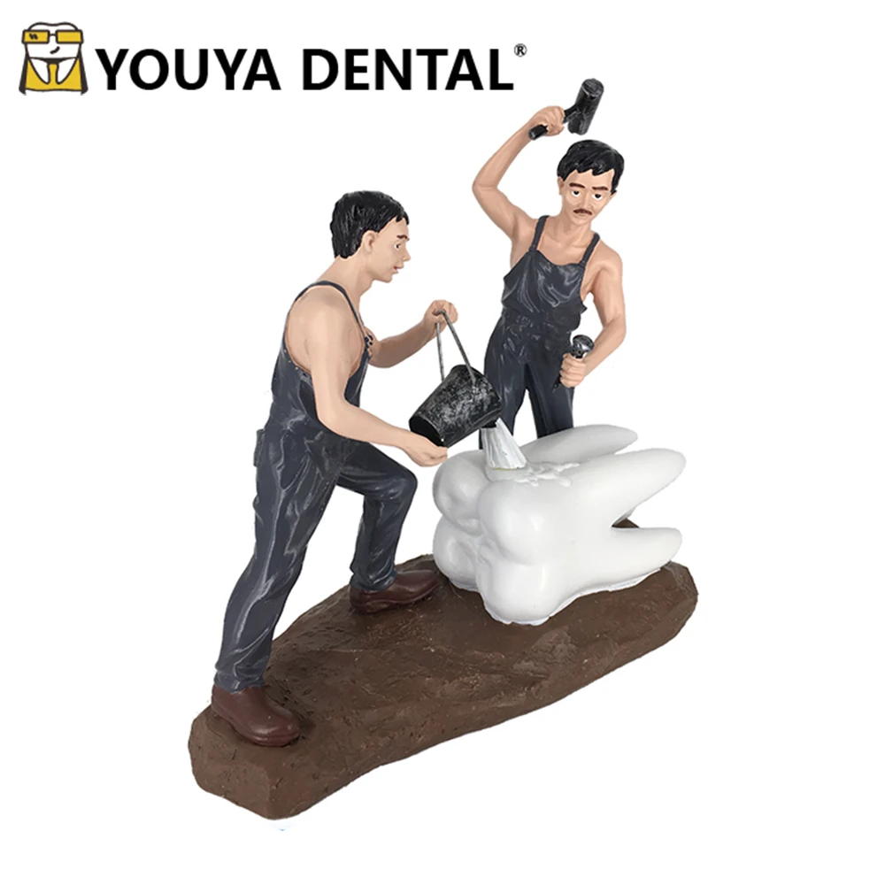 Dental Sculpture Resin Tooth Filling Material Sculpture Dentist Gift