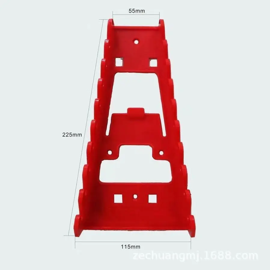 Wrench Spanner Sorter Holder Wall Mounted Tray Rack Storage Organizer Household Tool Organizer Rail Bracket