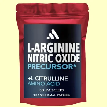 30 Patch L-Arginina per Uomo Complesso di Miscela di Citullina L con Patch Transdermiche