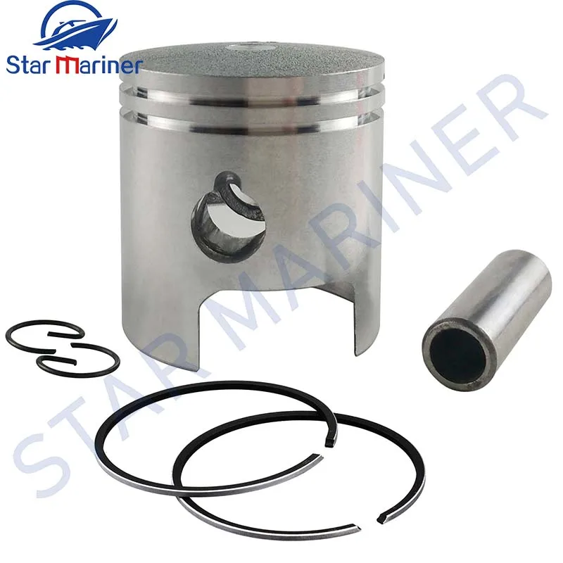 35100001 Piston Kit Std 55mm For Tohatsu Nissan Outboard Motor M Ns 9