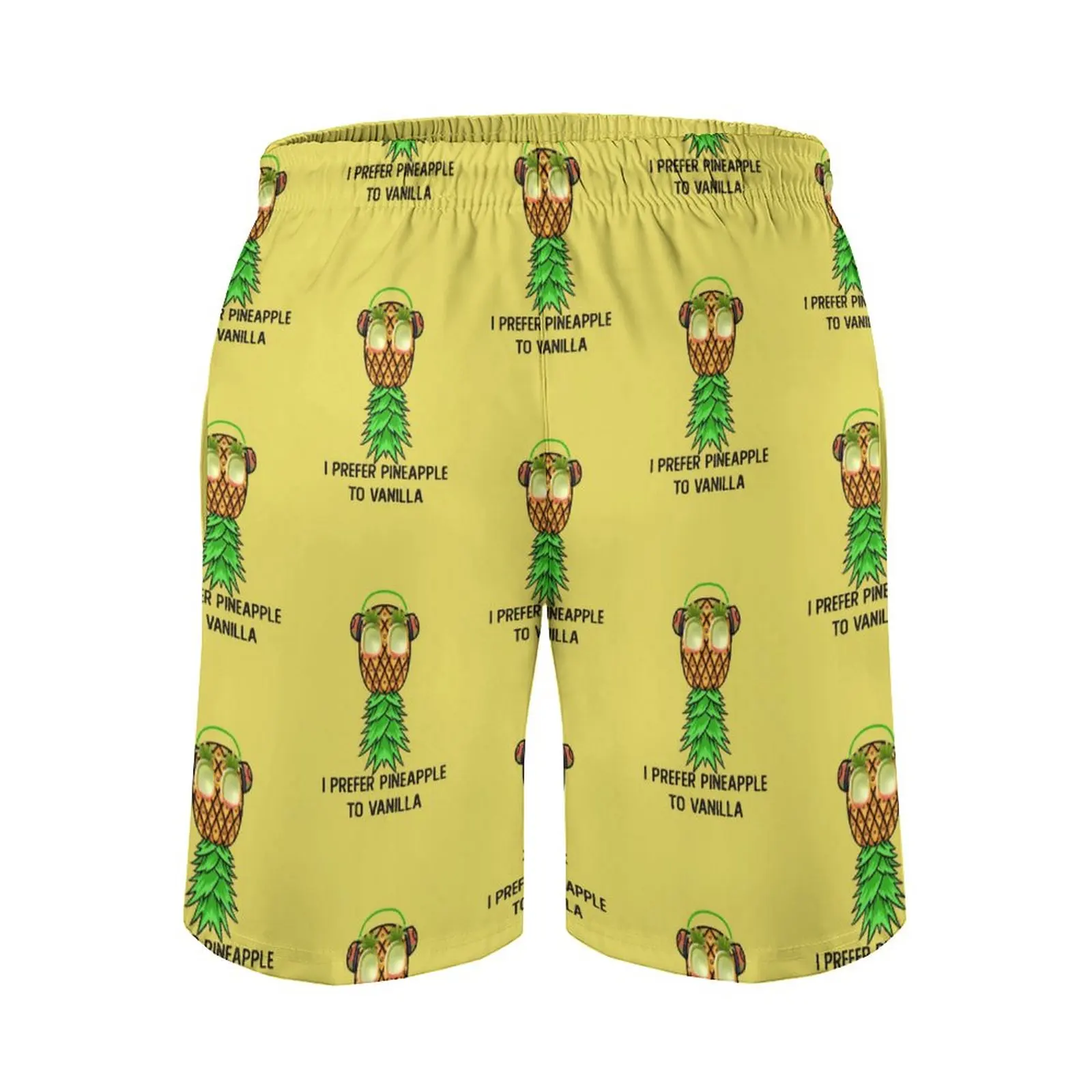 Swingers Pineapple Board Shorts Fruit Men Beach Swimming Trunks Polyester Funny Swim Trunks 5