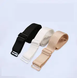 DOITOOL 8Pcs Bra Straps Thin Underwear Bra Strap Adjustable Anti- slip Bra  Belt Replacement Shoulder Strap for Woman Beige/Black 5MM, Assorted Color:  Buy Online at Best Price in Egypt - Souq is