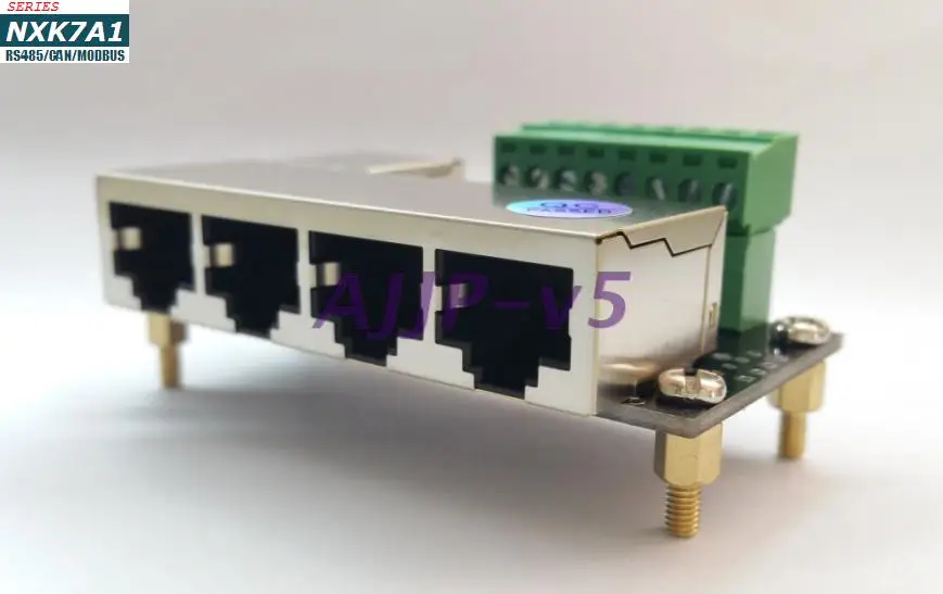 

RS485 Modbus CAN промышленный контроллер, серийный соединитель для кабеля связи RJ45, межсетевой порт связи