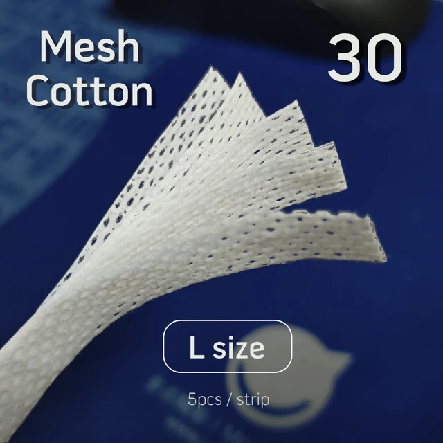 30 x L Mesh Cotton