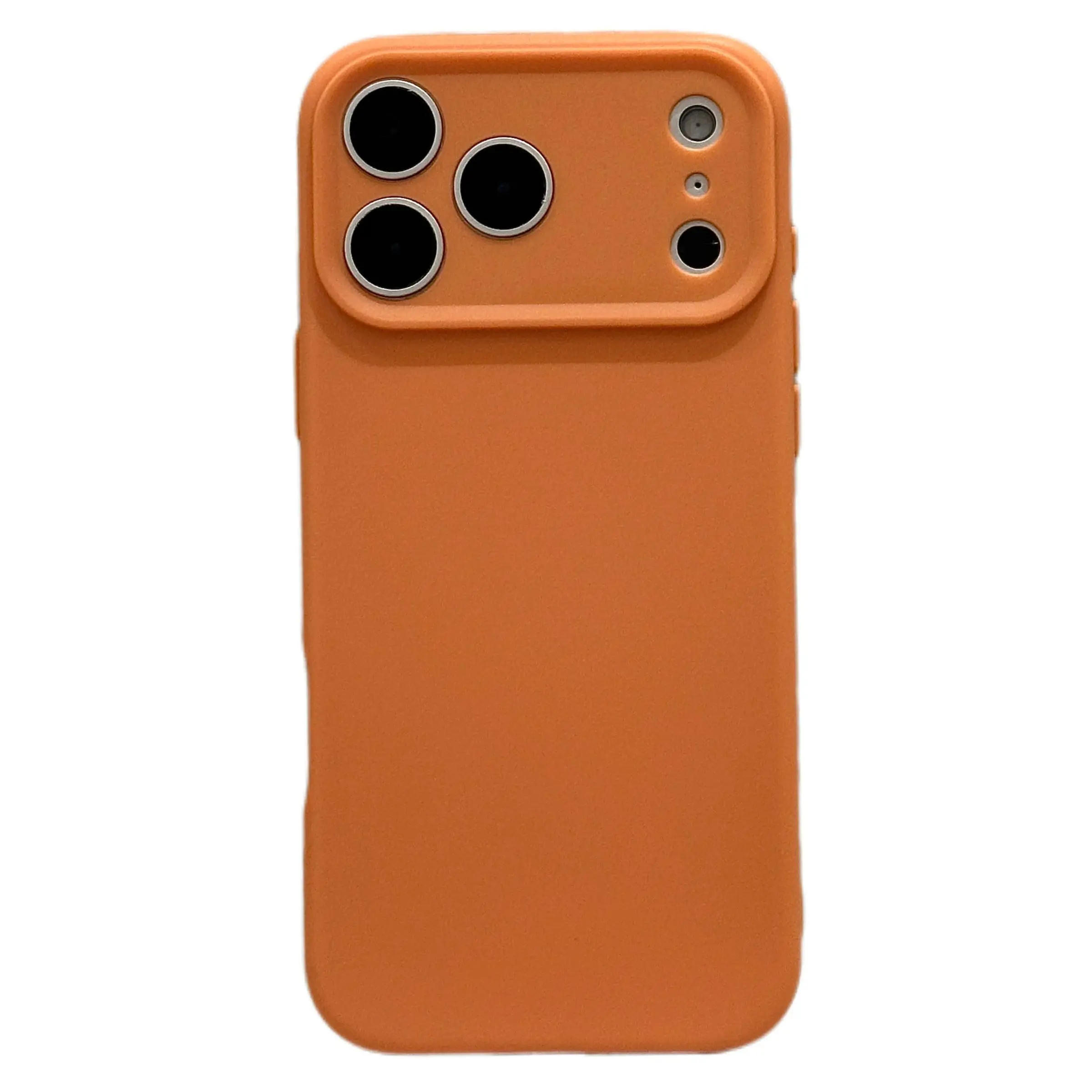 Matte Silicone Shockproof Phone Cover with Camera Protection