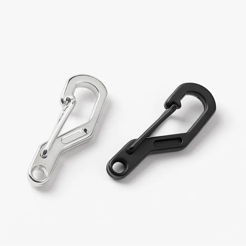 1 Set Key Ring Carabiner Ultralight Rustproof Keychain Mini Outdoor  Carabiner Climbing Tool Camping Accessories - AliExpress