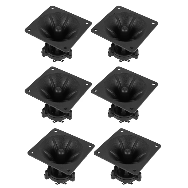 6Pc Tweeter Altoparlante Tweeter Piezoelettrico Cicalino In Ceramica Altoparlante Audio Quadrato Triplo
