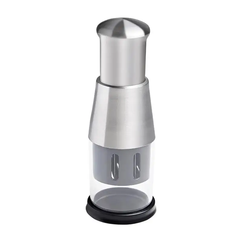 

Mini Manual Pressed Chopper Stainless Steel Garlic Presses Food Chopper Manual Food Chopper Cutter Mincer for Garlic Nuts Ginger