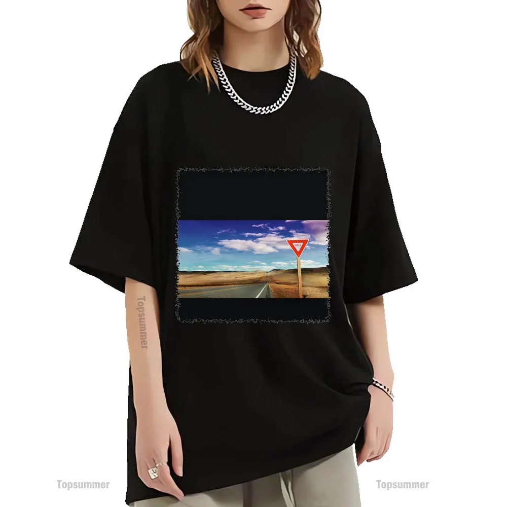 Resa Album T-Shirt Pearl Jam Tour T Shirt Uomo Pop Trend Stampa Grafica Magliette Donna 100 Cotone Vestiti