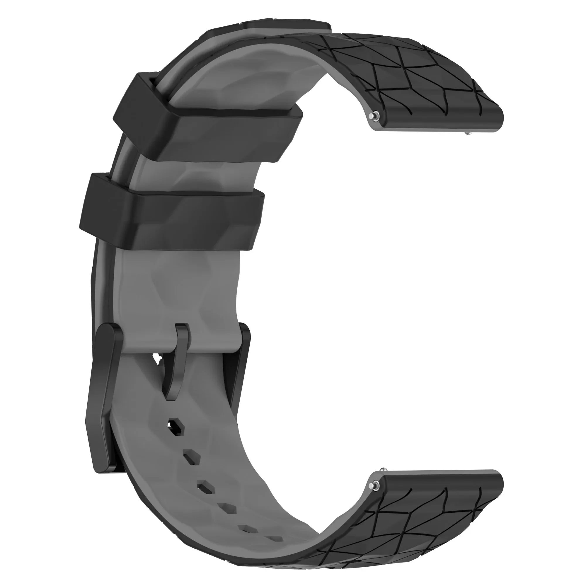 Versatile Premium Silicone Watch Bands - 22mm & 20mm Wristband Collection