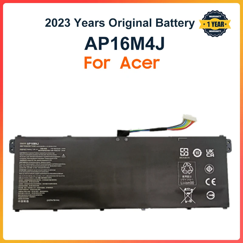 thumbnail image 2 of ANTIEE AP16M4J Laptop Battery Replacement For Acer Aspire 3 A314 -33 A315-21 A315-41 A315-42 A315-54 A317-33 A314-22 Series A317-33-P77P A317 -33-P7MK A317-33-P7XT A317-33-P0KU A317-33-P059 7.6V 2 of 12