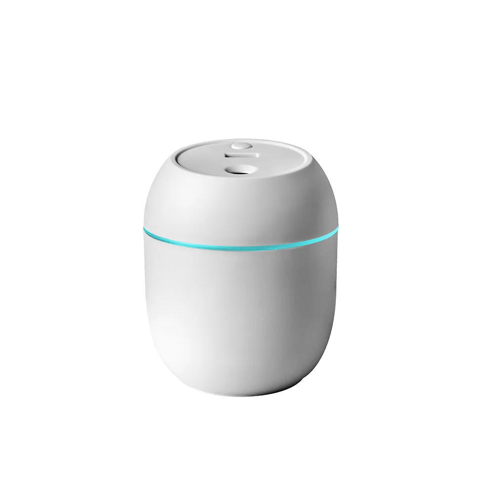 250ml Mini Car Air Humidifier Usb Portable Essential Oil Diffuserand Aroma Anion Mist Maker LED Smart Air Humidifier For Home