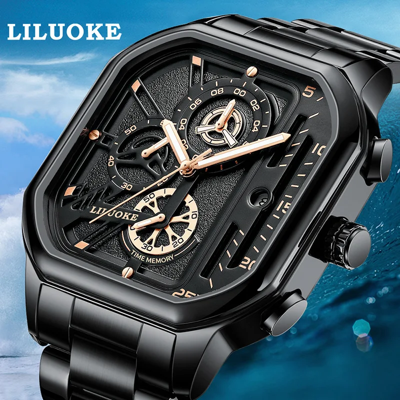 

Men's High-End Authentic Luminous Waterproof Hot Quartz Watch