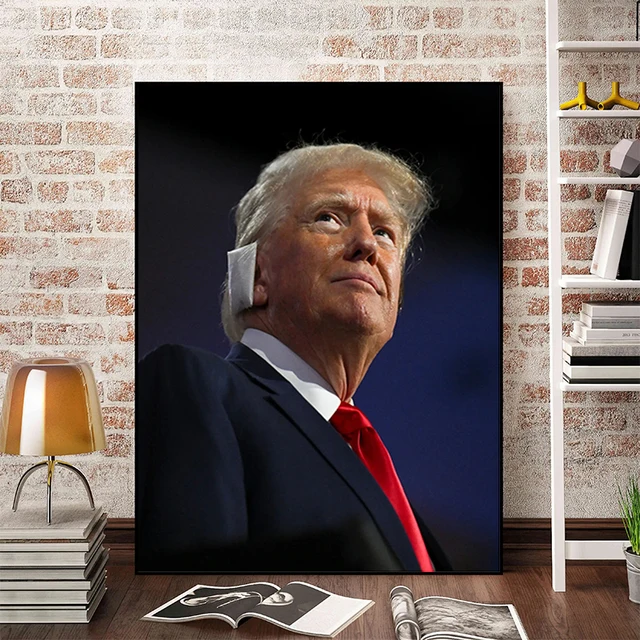 Posters for Bed Room Decoration Donald Trump Poster Canvas Wall Art Mural Painting Decorative Paintings Home Decorations Decor 1