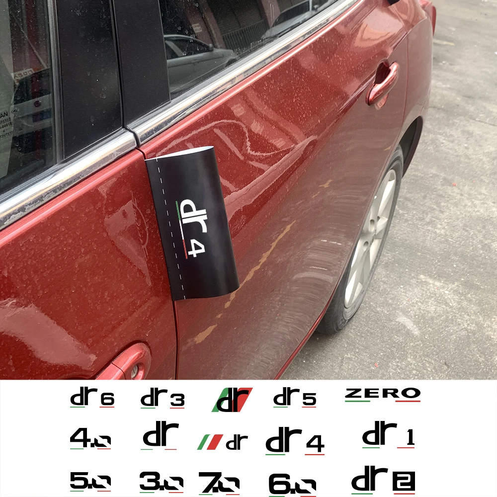 Auto Show Door Trunk Decorazione Tag Hangtag Sticker Accessori Auto Per Dr Motors Dr1 Dr1 S Dr2 Dr3 Dr4 Dr5 Dr6 4.0 5.0 F35 Cw20