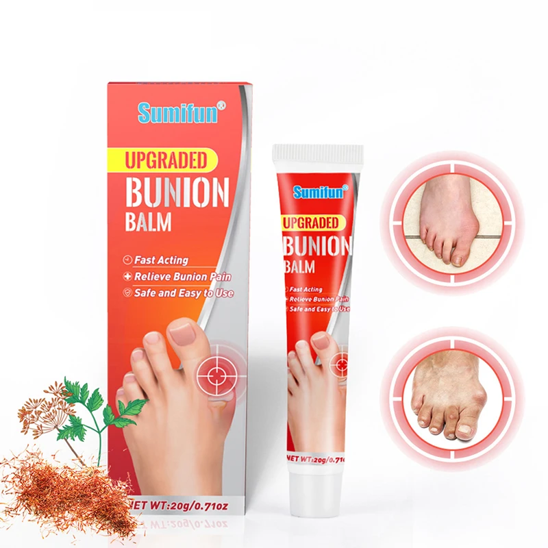 20g Bunion Gout Pain Relief Ointment Toe Joint Valgus Corrector Cream
