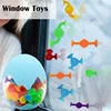 50pcs Suction Cup Toys, With A Eggshell For Storage,Construction Toy For Children, Bath And Travel Toy, Gift For Boys And Girls 4