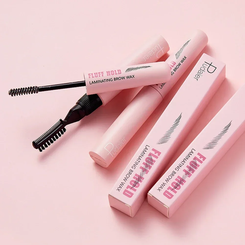 Double Head Eyebrow Soap Wax Eyebrow Styling Gel Waterproof Lasting 3D Feathery Wild Brow Styling Easy To Wear Makeup Eyebrows 2