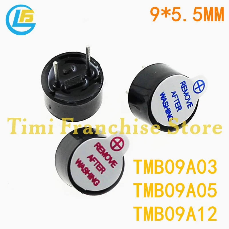 10Pcs 3V 5V 12V Tmb09A03 Tmb09A12 Active Alarm Buzzer Beeper 9*5.5Mm Tmb09A05 Mini Active Piezo Electronic Buzzer 16R 24R 0955