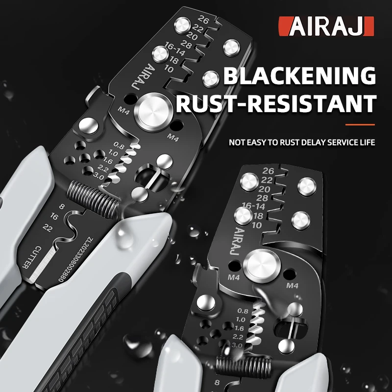 Crimping Pliers Cutting and Stripping Wires Cold Pressing Terminals Multifunctional Electrician Specific Crimping Tool