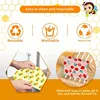 3PCS Set Reusable Organic Beeswax Food Wrap for Fresh Keeping and Eco Friendly Kitchen Plastic Packaging Paper Food Packaging 5