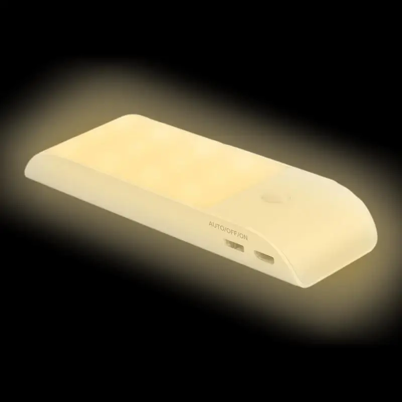 

LED Motion Sensor Light Rechargeable 12 LED USB Motion Sensor Light Energy-Saving Bright Lights For Living Room Bathrooms