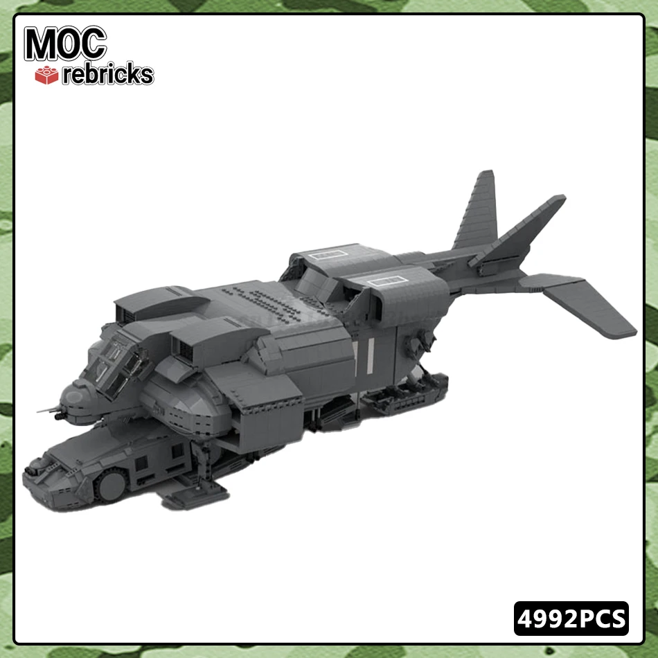 

Научная фантастика, фильм UD-4L Utility, Прямая поставка, космический корабль для переноски M577, строительный блок для транспортного средства, сборка своими руками, модель, кирпич, игрушка