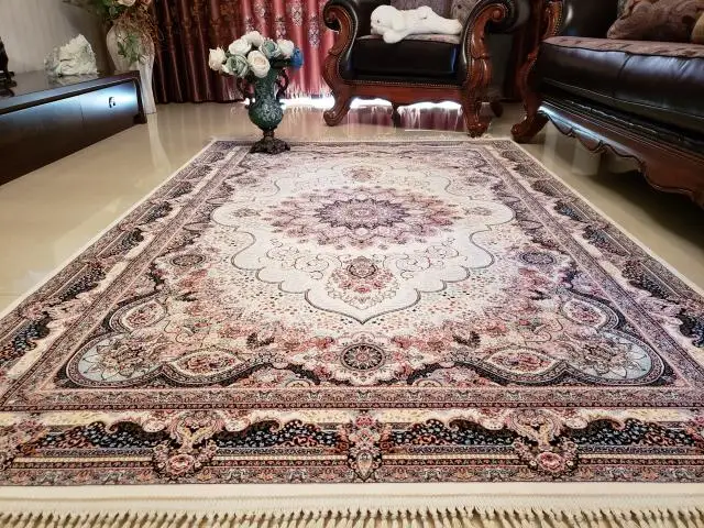 Imported Persian Carpet Luxury American Carpet for Living Room Turkey Thick Rug Bedroom Decoration Home Villa Carpet 3