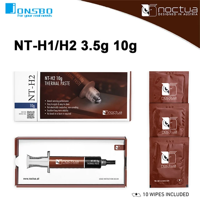 Noctua NT-H1/H2 3.5g/10g Thermal Conductive Grease Notebook